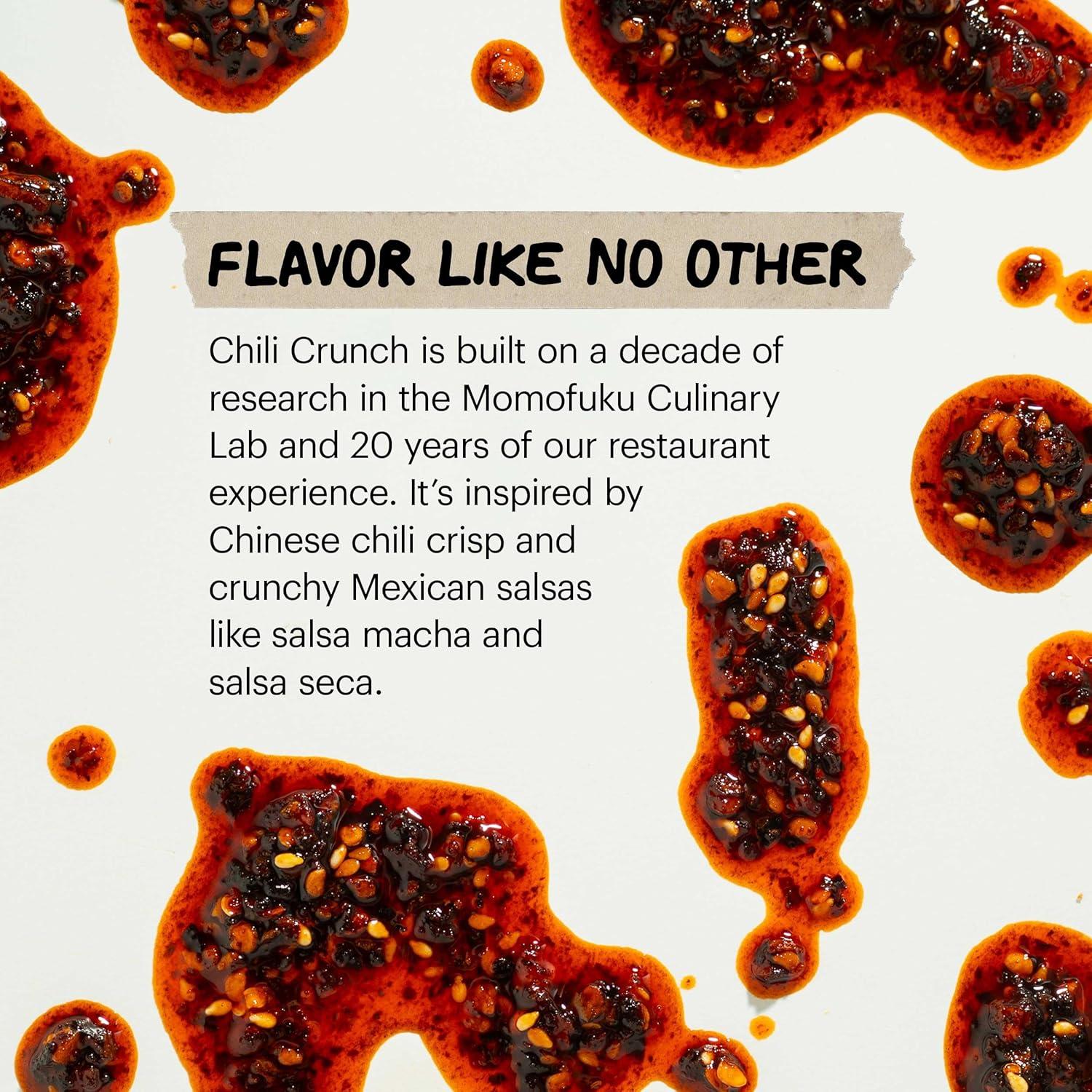 image:imageMomofuku Extra Spicy Chili Crunch by David Chang 55 Ounces Oil with Crunchy Garlic and Shallots Crisp for Cooking as Sauce or Topping 1 PackExtra Spicy Chili Crunch