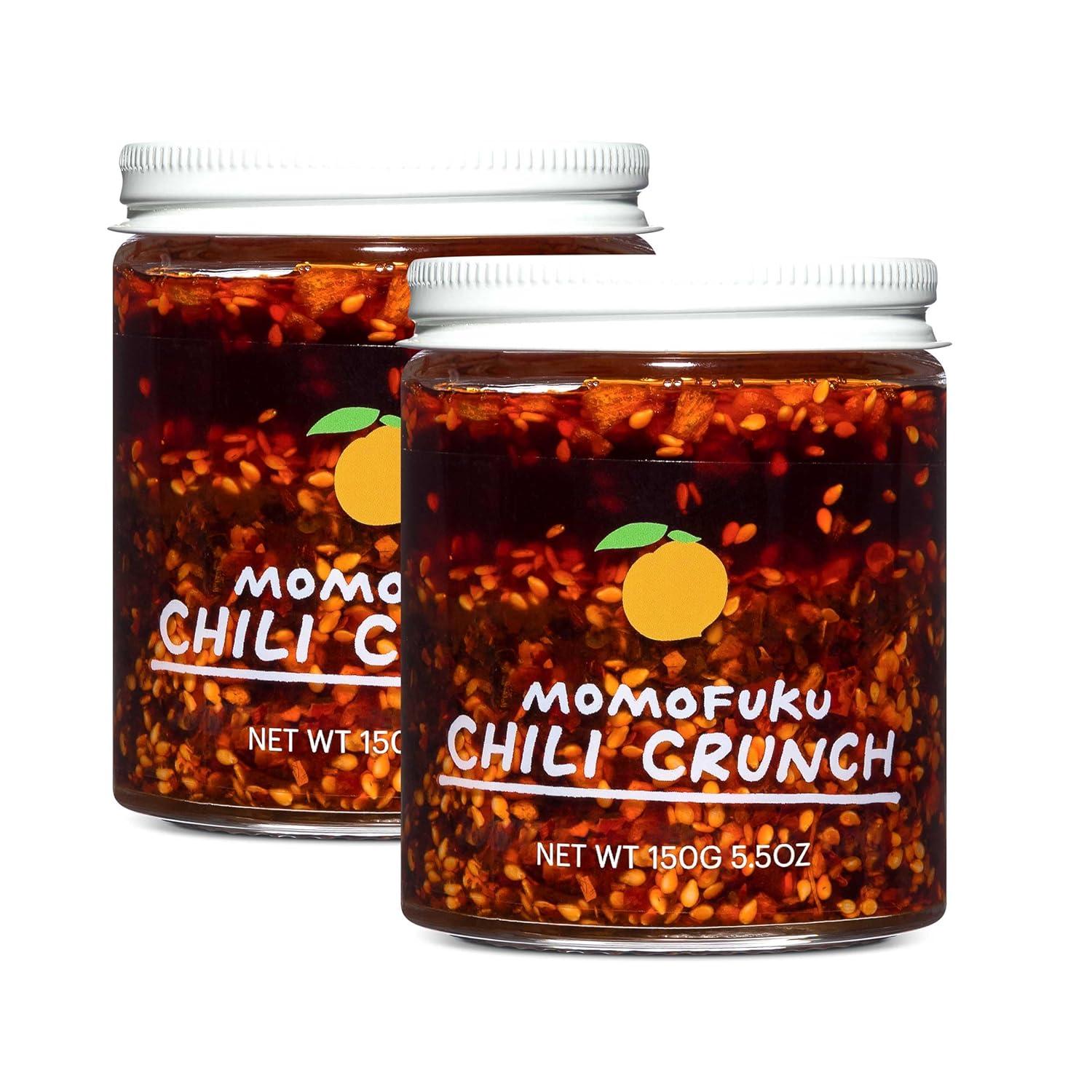 image:imageMomofuku Extra Spicy Chili Crunch by David Chang 55 Ounces Oil with Crunchy Garlic and Shallots Crisp for Cooking as Sauce or Topping 1 PackOriginal Chili Crunch