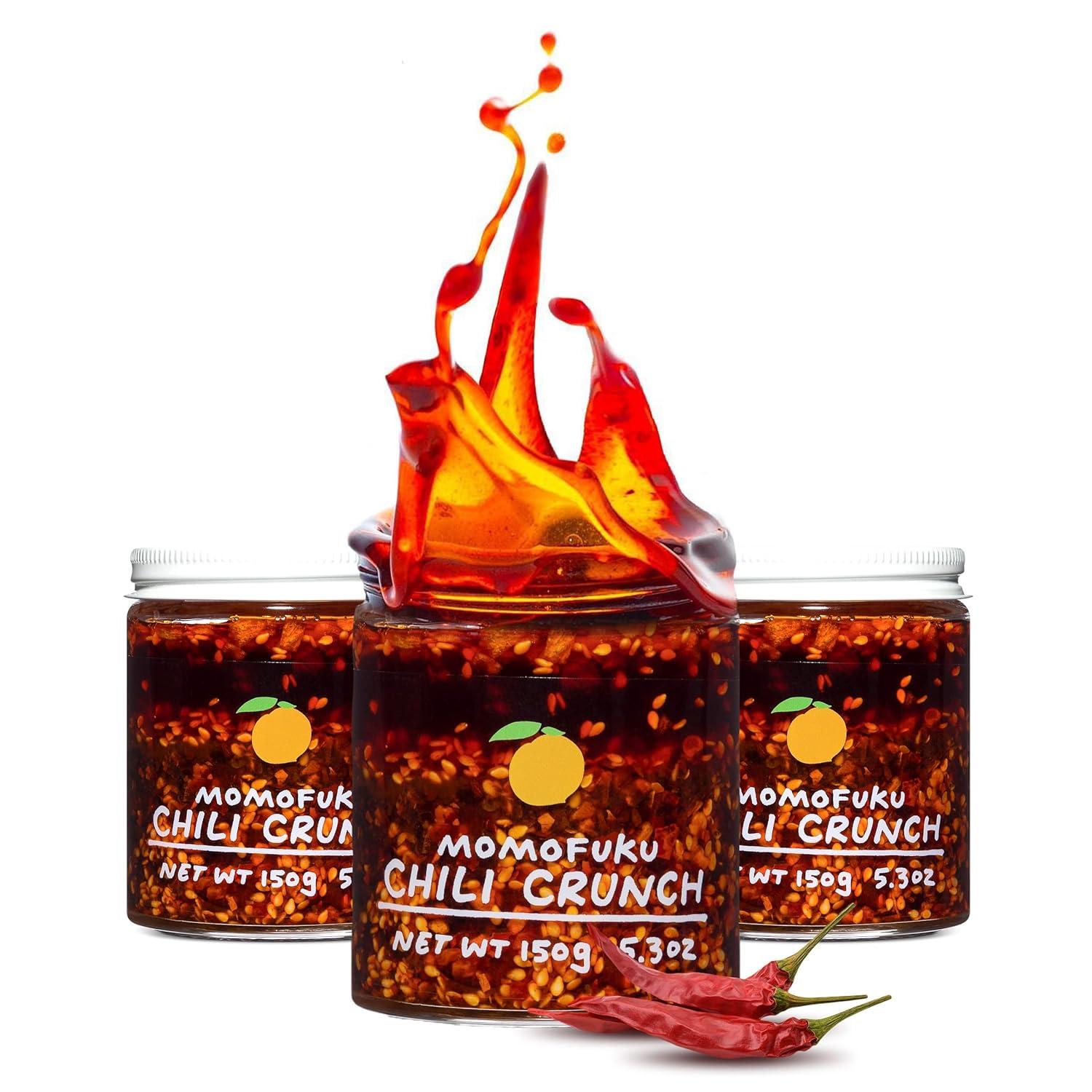 image:imageMomofuku Extra Spicy Chili Crunch by David Chang 55 Ounces Oil with Crunchy Garlic and Shallots Crisp for Cooking as Sauce or Topping 1 PackOriginal Chili Crunch