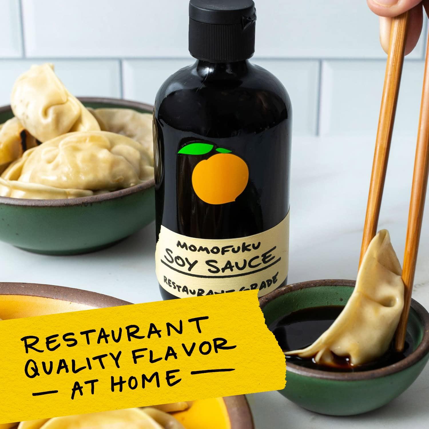 image:imageMomofuku Soy Sauce amp Tamari by David Chang 2 Pack Restaurant Duo Organic Ingredients Chef Made for Cooking amp Umami Steeped with KombuSoy Sauce