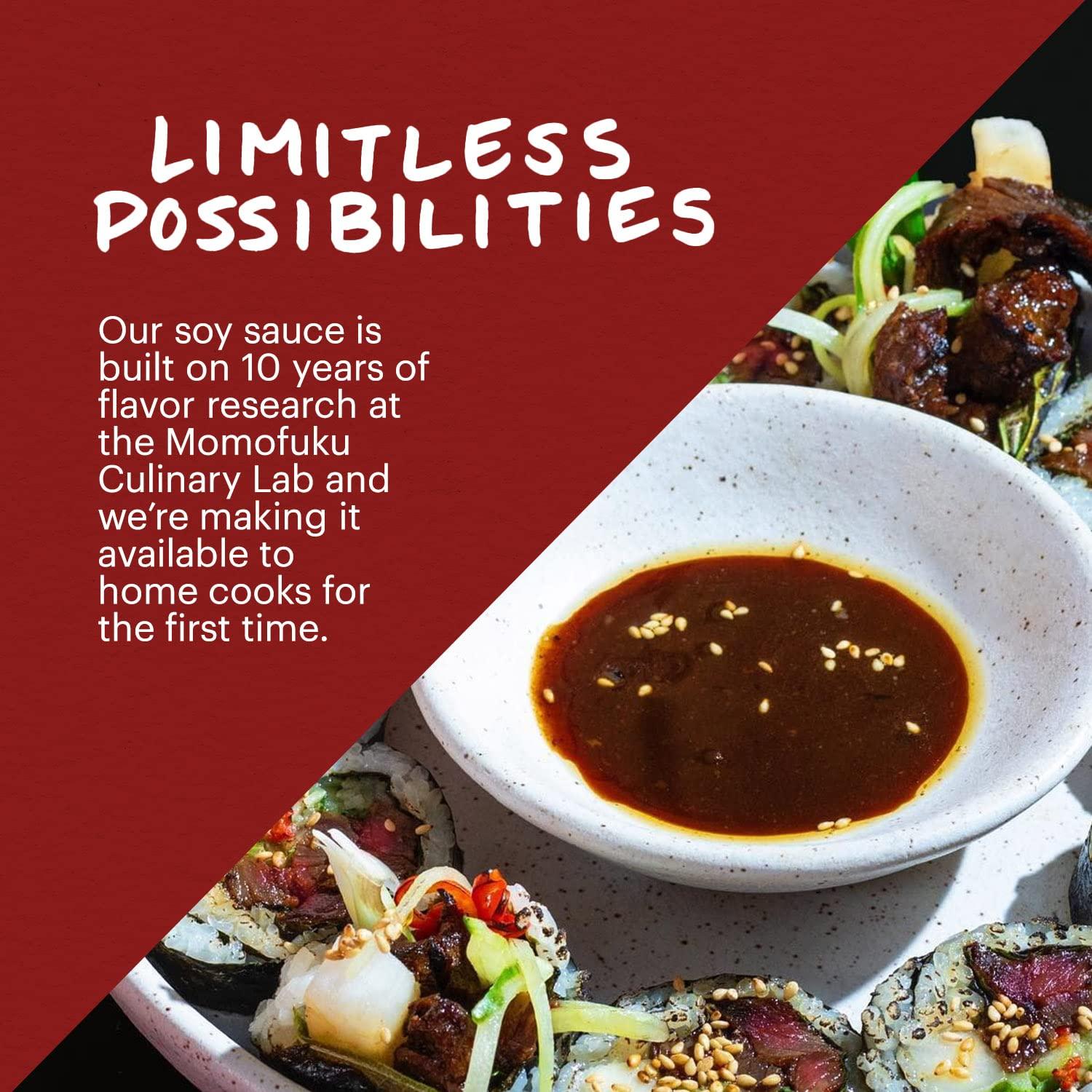 image:imageMomofuku Soy Sauce amp Tamari by David Chang 2 Pack Restaurant Duo Organic Ingredients Chef Made for Cooking amp Umami Steeped with KombuSoy Sauce