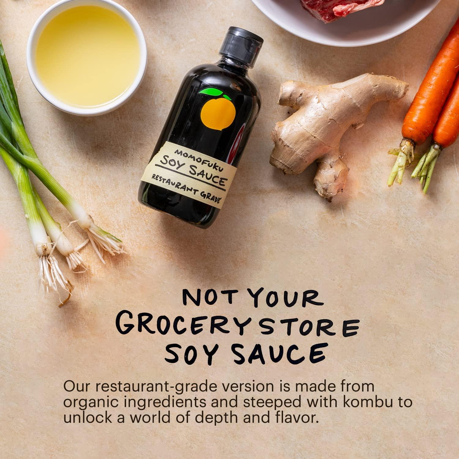 image:imageMomofuku Soy Sauce amp Tamari by David Chang 2 Pack Restaurant Duo Organic Ingredients Chef Made for Cooking amp Umami Steeped with KombuSoy Sauce