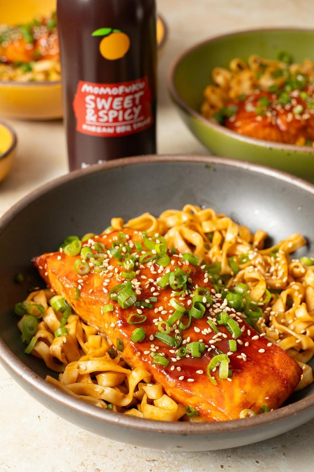 image:imageMomofuku Sweet amp Savory Korean BBQ Sauce with Soy Sauce Fresh Ginger amp Pear for Stir Fry Barbecue and Marinade Galbi Style with Smoky SavorySweet FlavorKorean BBQ Sauce Duo