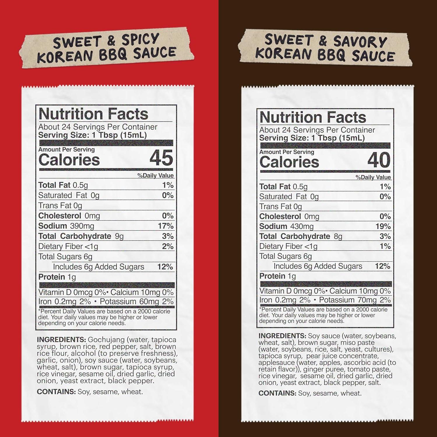 image:imageMomofuku Sweet amp Savory Korean BBQ Sauce with Soy Sauce Fresh Ginger amp Pear for Stir Fry Barbecue and Marinade Galbi Style with Smoky SavorySweet FlavorKorean BBQ Sauce Duo