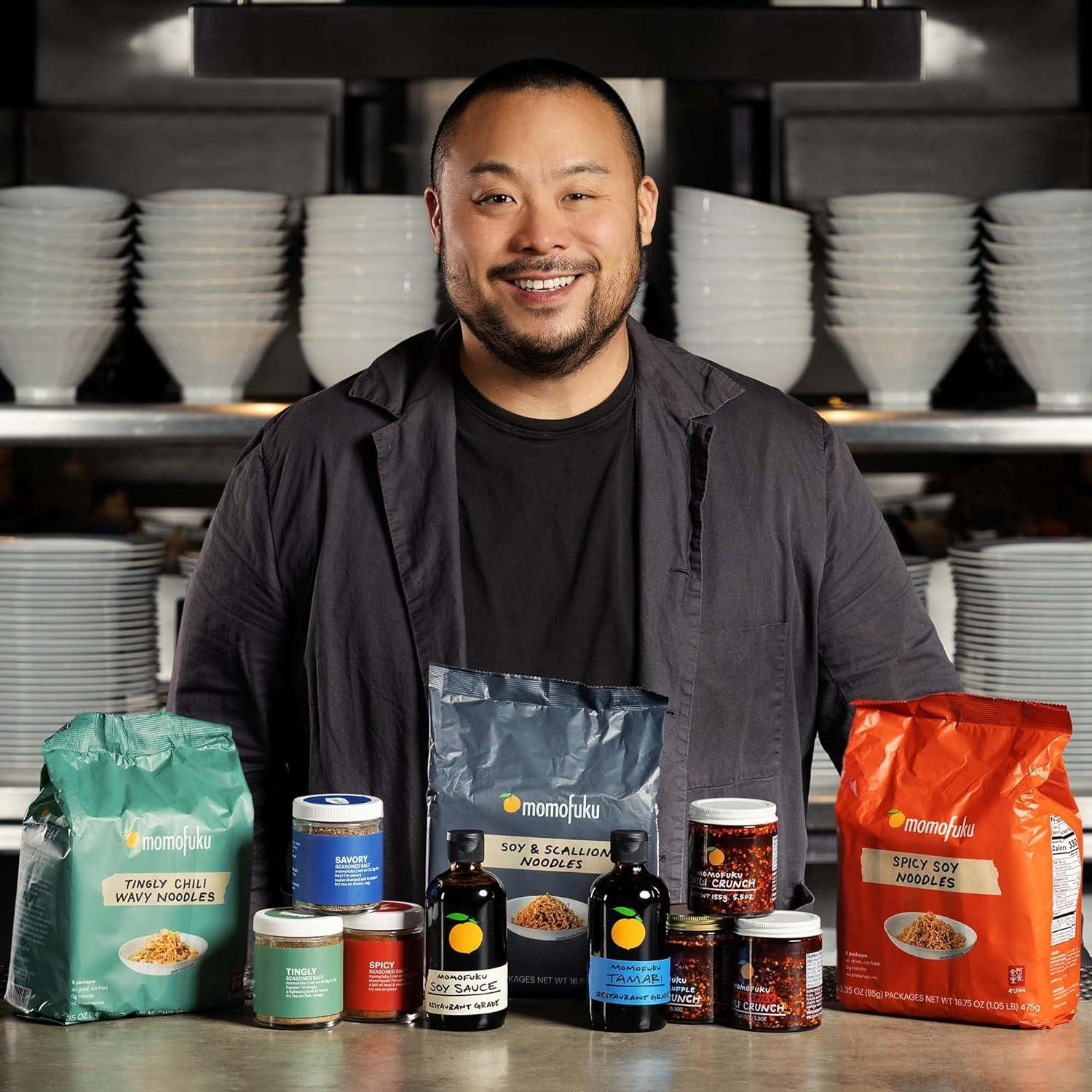 image:imageMomofuku Umami Essentials Starter Pack by David Chang Original Chili Crunch Soy Sauce and Savory Salt Chef Made for Easy at Home Cooking Extra Umami Boost