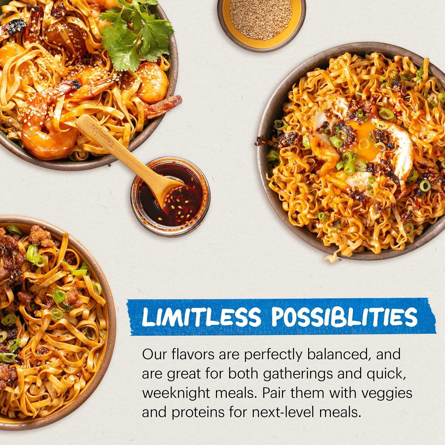 image:imageSpicy Momofuku Starter Pack by David Chang with Extra Chili Crunch Ramen Soy Sauce amp Salt Seasoning Gifts for FoodiesSpicy Starter Pack