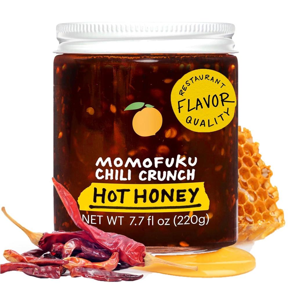 image:imageMomofuku Extra Spicy Chili Crunch by David Chang 55 Ounces Oil with Crunchy Garlic and Shallots Crisp for Cooking as Sauce or Topping 1 PackHot Honey Chili Crunch