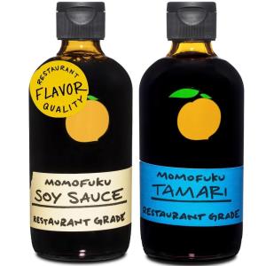 image:imageMomofuku Soy Sauce amp Tamari by David Chang 2 Pack Restaurant Duo Organic Ingredients Chef Made for Cooking amp Umami Steeped with KombuSoy Sauce  Tamari