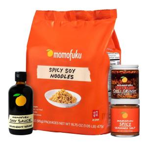 image:imageSpicy Momofuku Starter Pack by David Chang with Extra Chili Crunch Ramen Soy Sauce amp Salt Seasoning Gifts for FoodiesSpicy Starter Pack